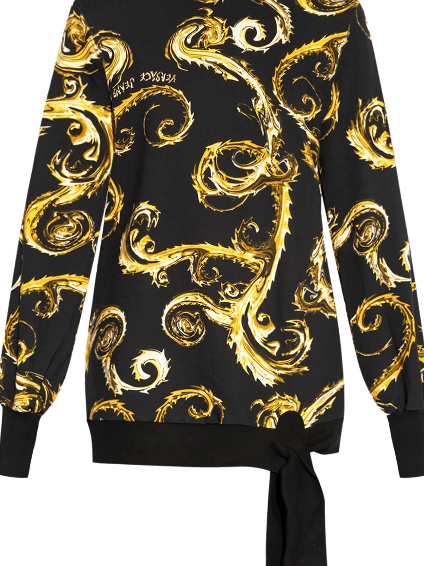 Cheap Couture-print mini Couture Watercolour Versace Jeans dress Women 0326